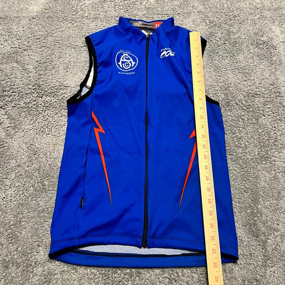 Podiumwear Cycle Vest Shirt Adult XS Performance Cycling Pocket Biathlon - Picture 5 of 5